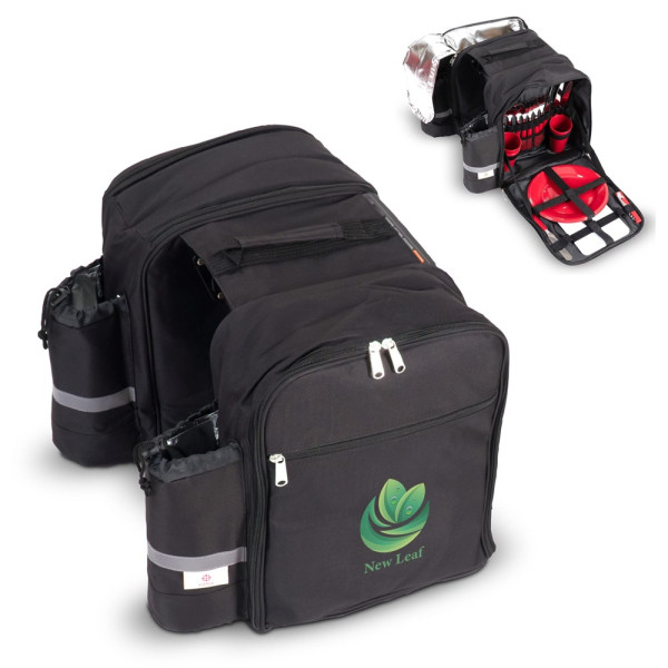 Dubbele picknick fietstas