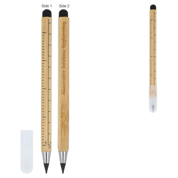 Duurzaam langlevende potlood & liniaal bamboe