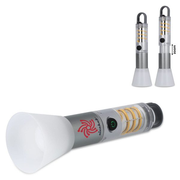 Multifunctionele zaklamp van gerecycled materiaal