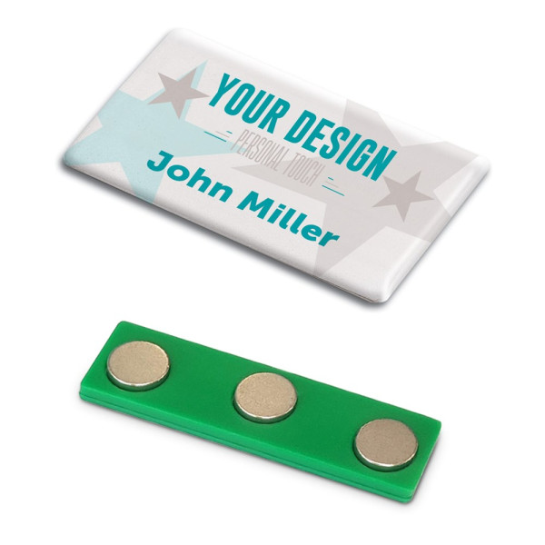 Naambord magneet 50x30mm