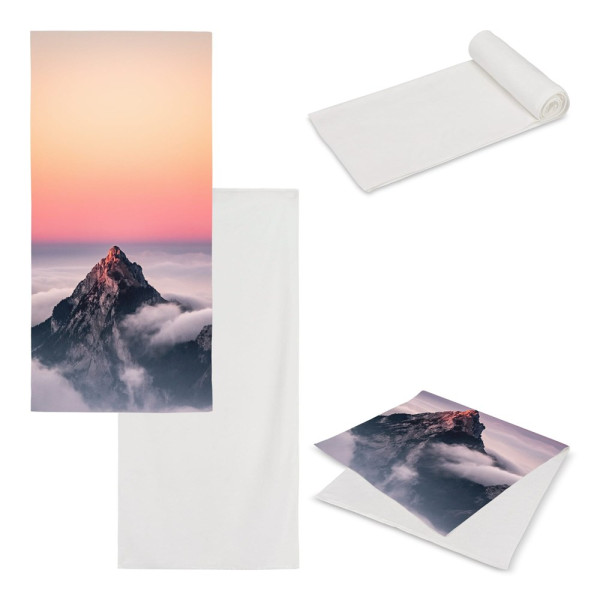 Dubbelzijdige handdoek sublimatie 70x140 cm 400g/m²