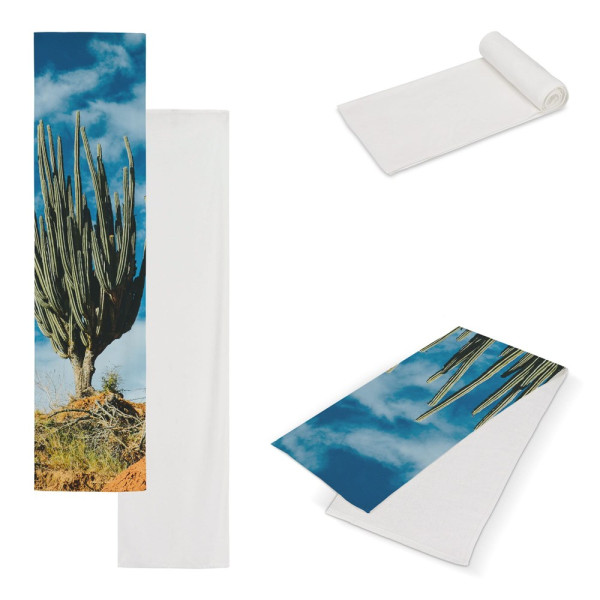 Dubbelzijdige handdoek sublimatie 30x130 cm 400g/m²